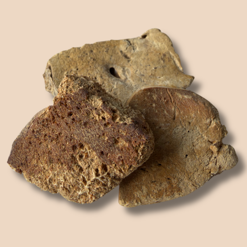 Beef Lung, the actual product up close