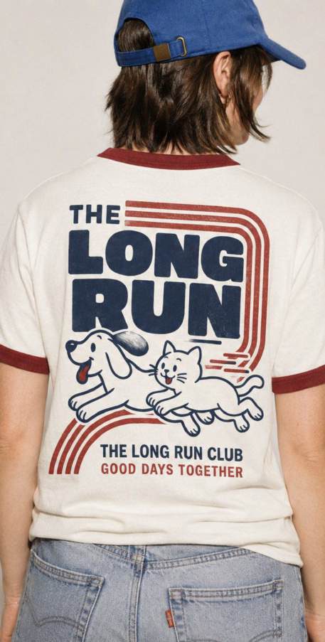 Club tee, back