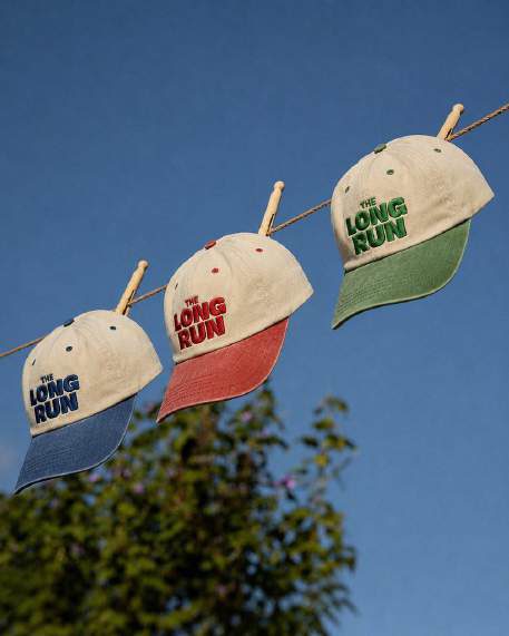 Caps in three colorways
